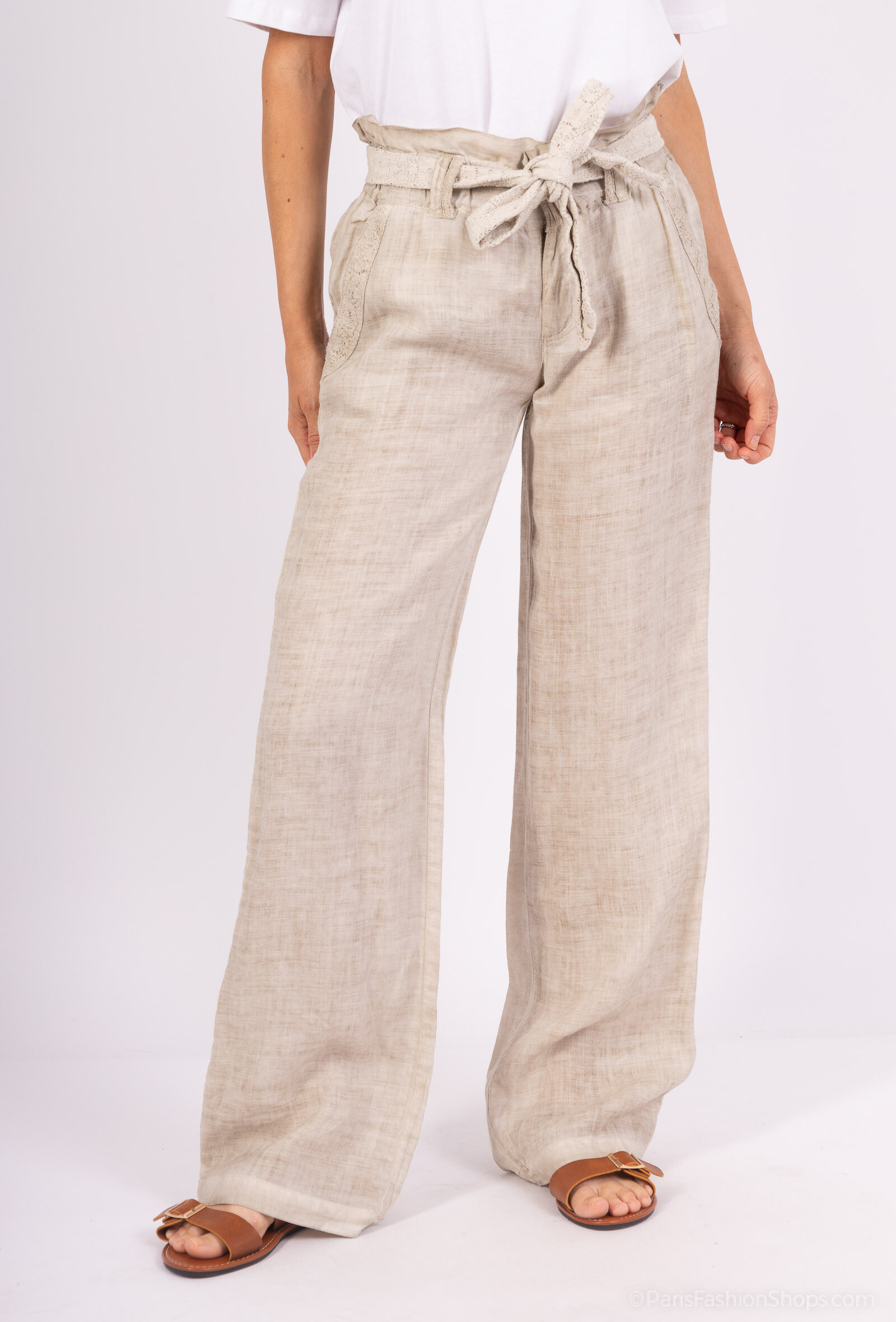 Grossiste DIVA TEX LINEN - PANTALON EN LIN