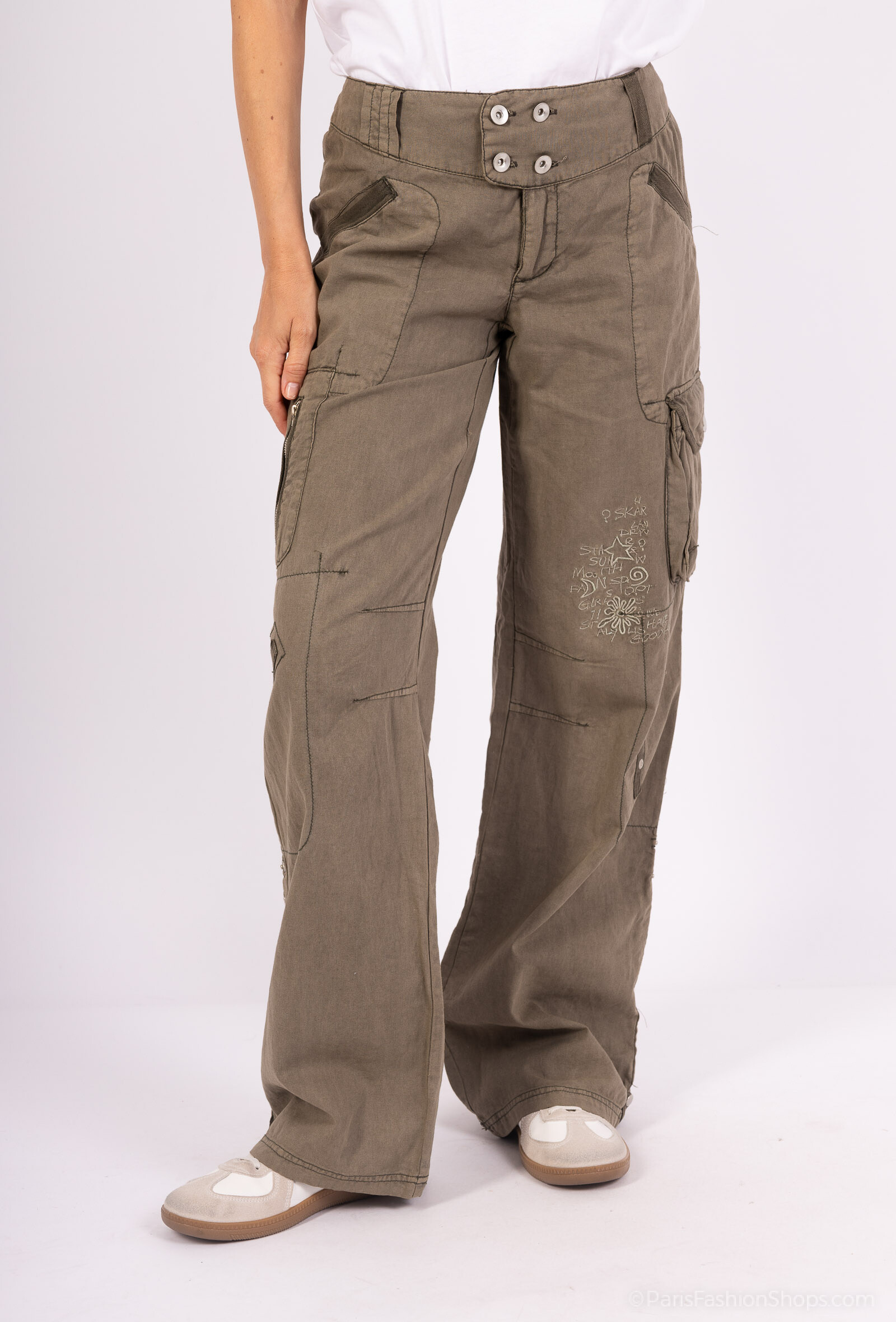 Grossiste DIVA TEX LINEN - PANTALON EN LIN