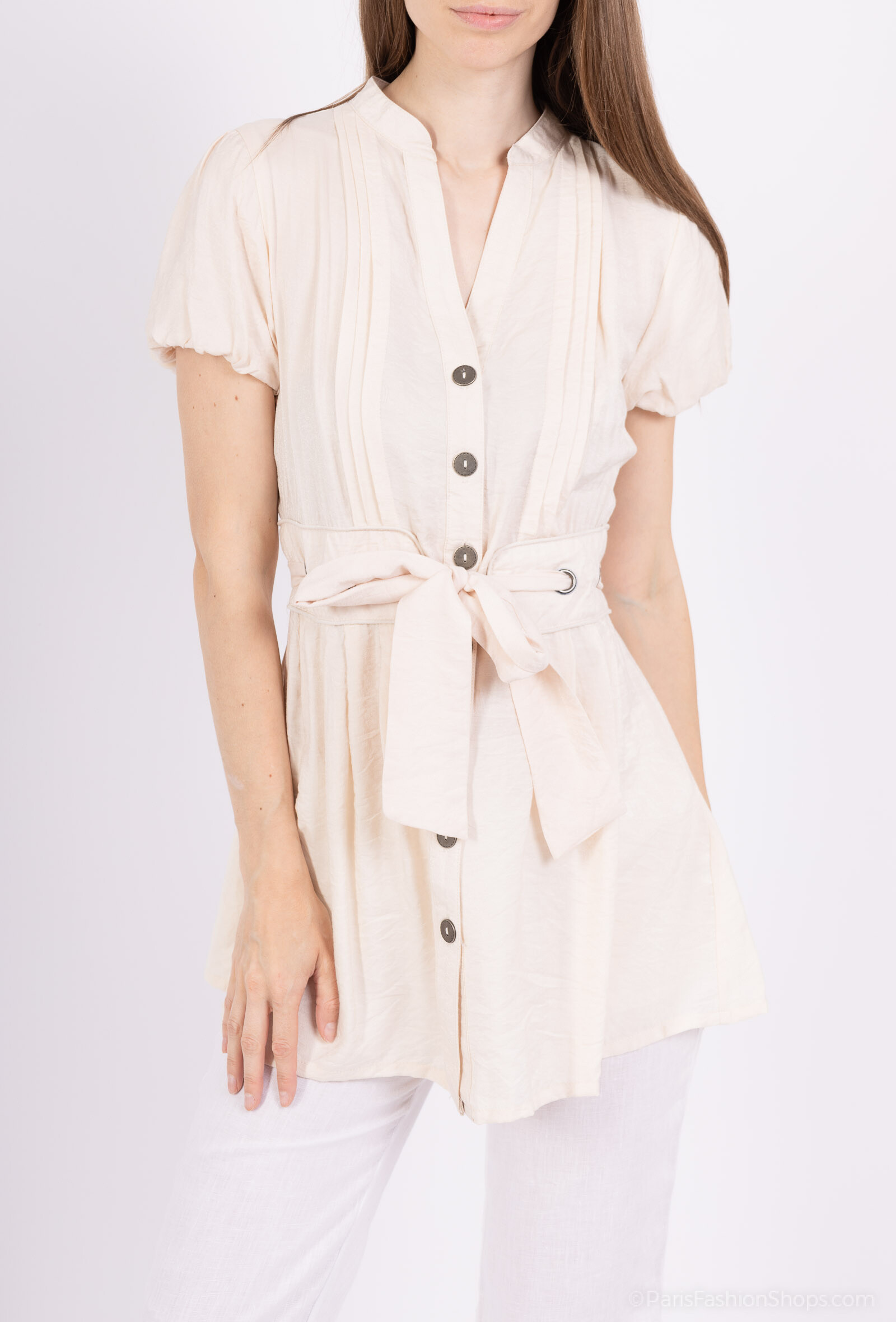 Wholesaler DIVA TEX LINEN - Linen tunic