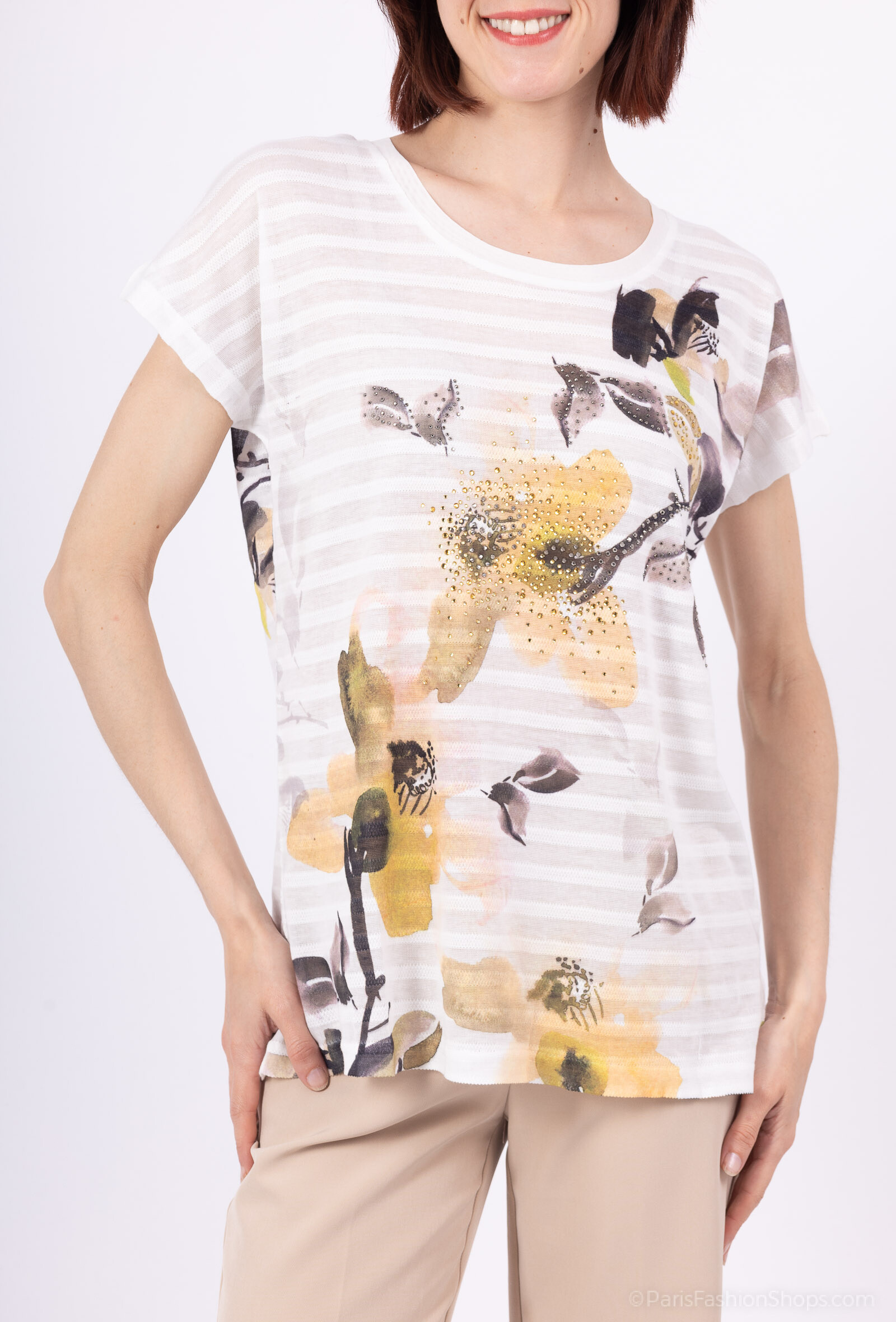 Wholesaler DIVA TEX T-SHIRT - Pack of 10 pieces, mixed colors.