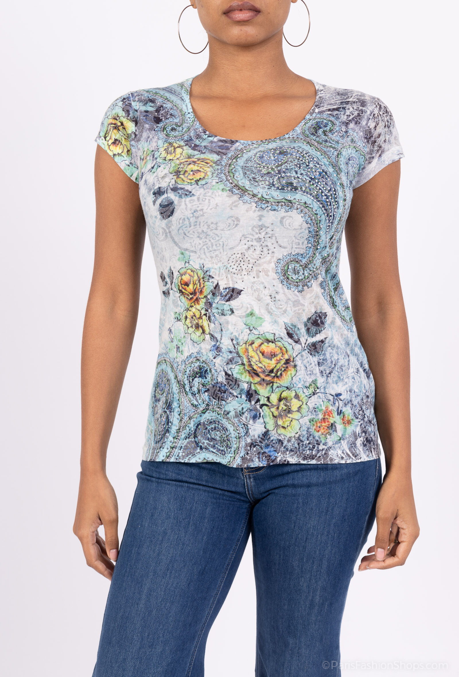 Großhändler DIVA TEX T-SHIRT - Bunte T-Shirts, gemischtes Farbpaket
