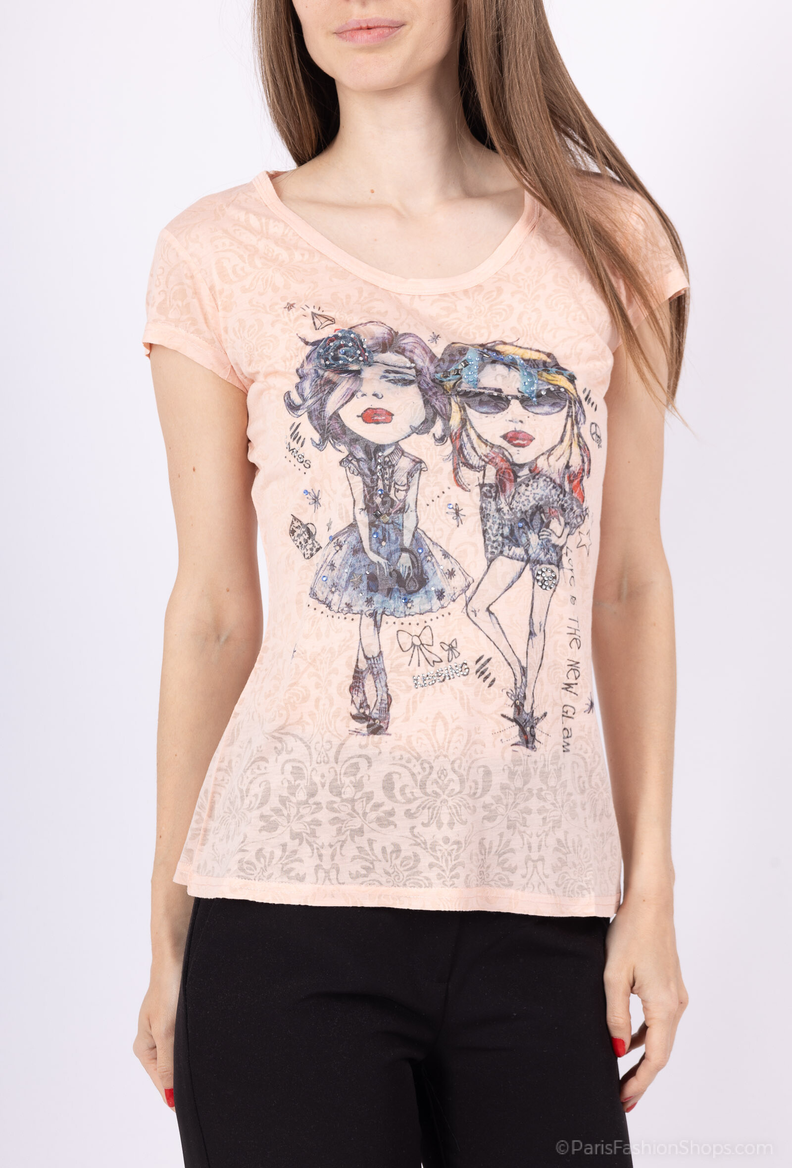 Großhändler DIVA TEX T-SHIRT - Bunte T-Shirts, gemischtes Farbpaket