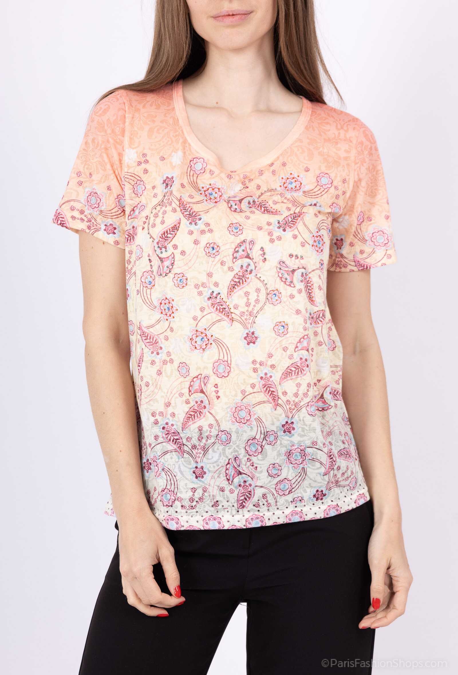 Großhändler DIVA TEX T-SHIRT - Bunte T-Shirts, gemischtes Farbpaket