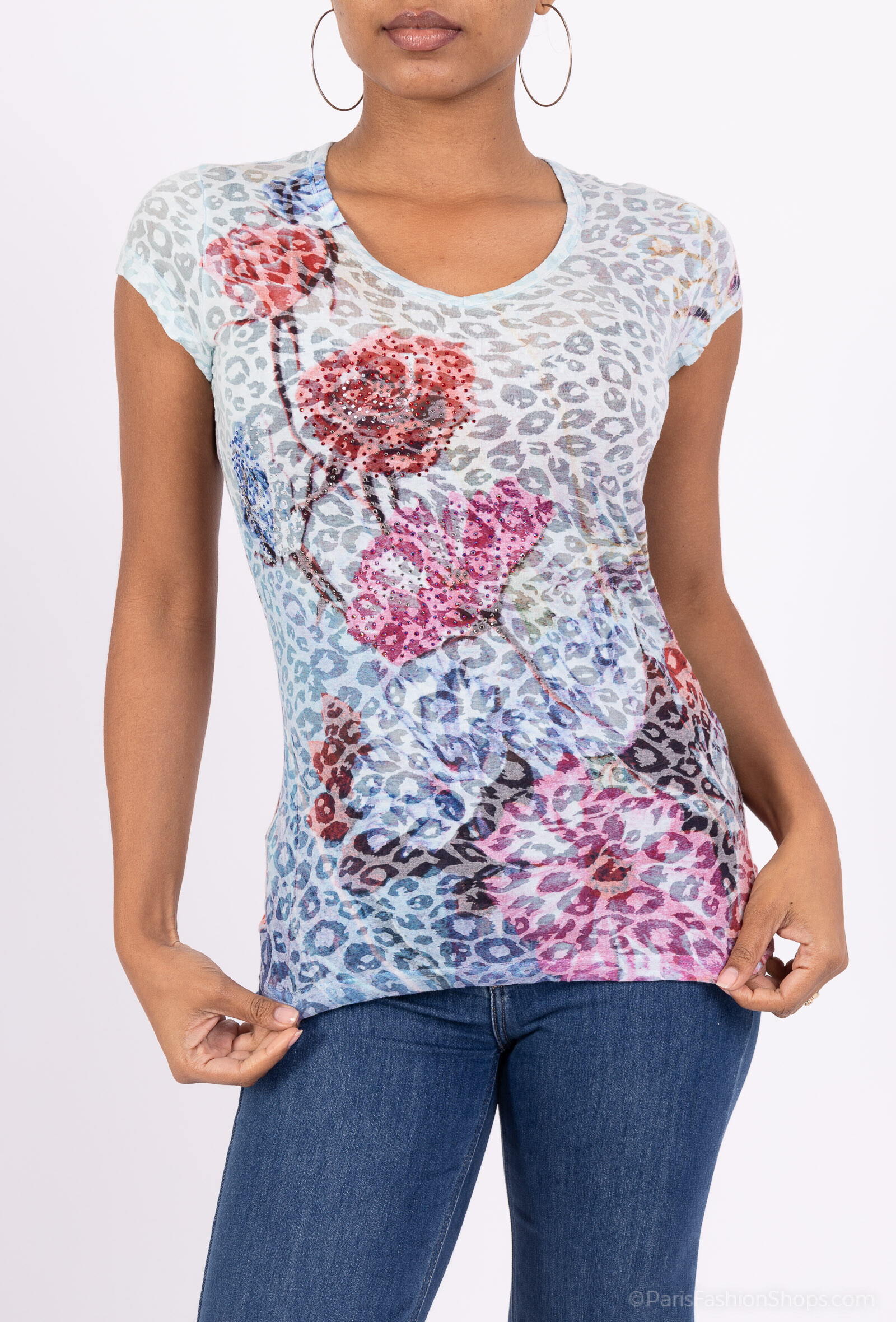 Großhändler DIVA TEX T-SHIRT - Bunte T-Shirts, gemischtes Farbpaket