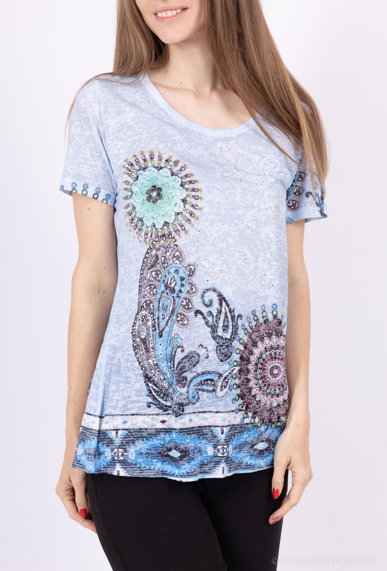 Großhändler DIVA TEX T-SHIRT - Bunte T-Shirts, gemischtes Farbpaket