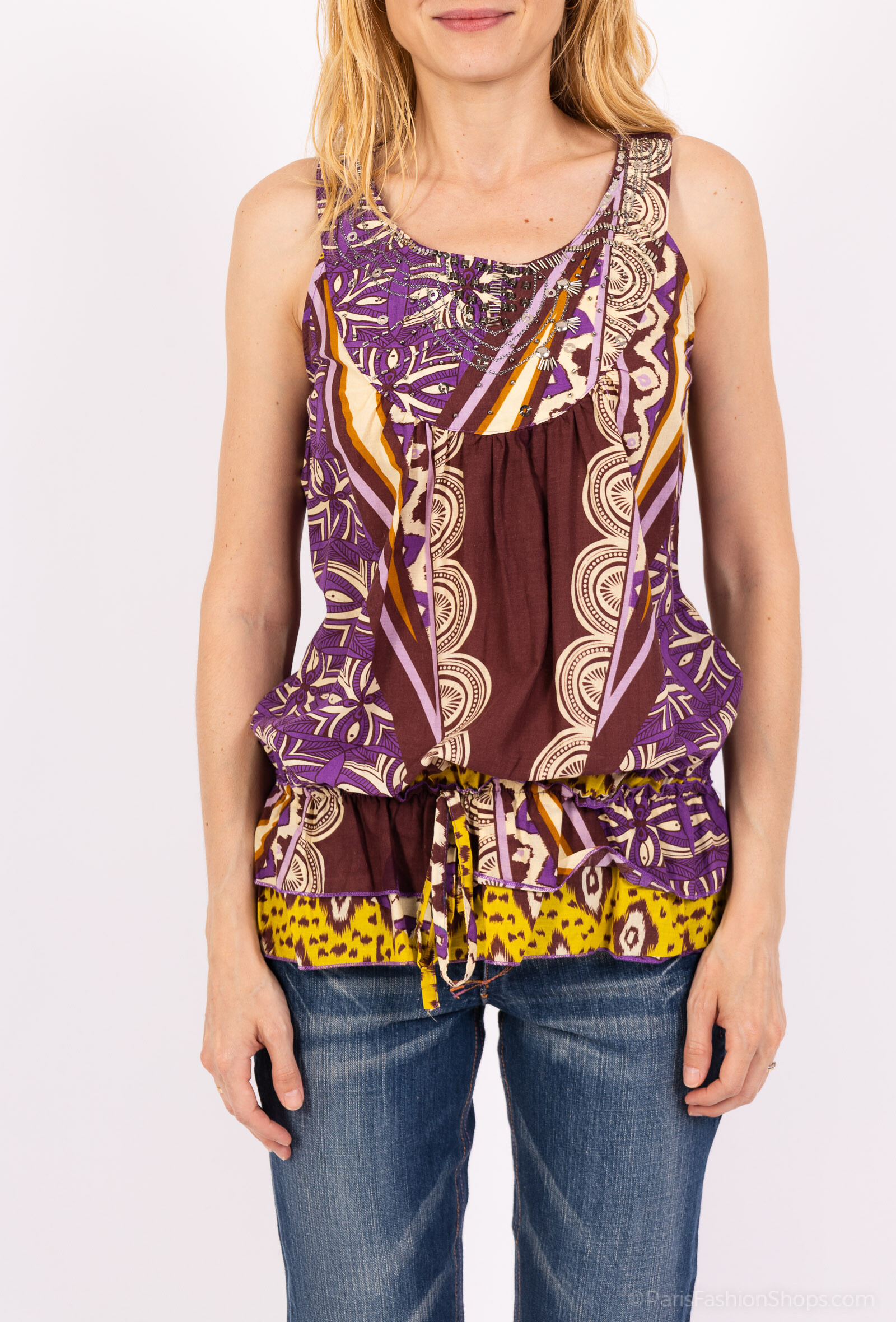 Großhändler DIVA TEX - Bluse mit Mustern