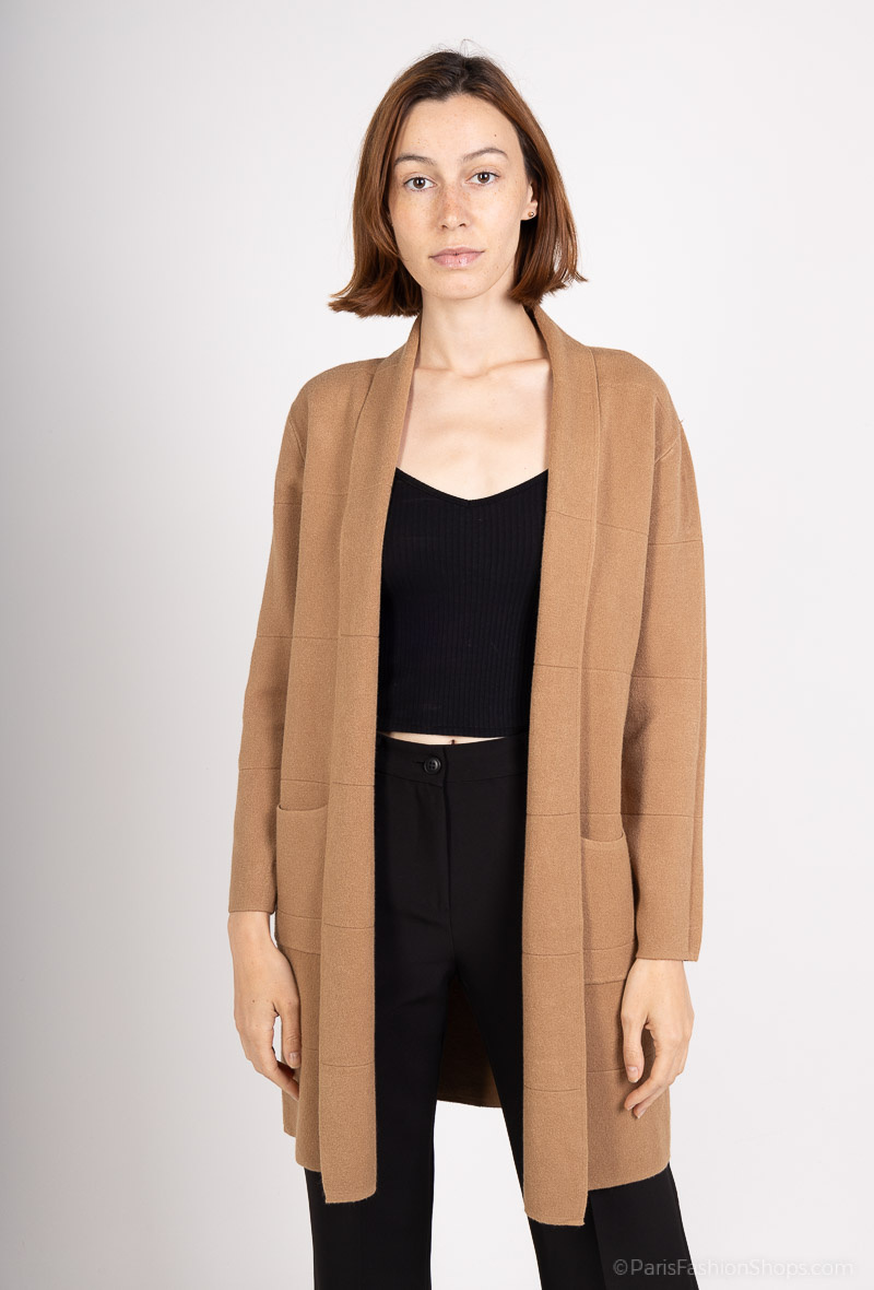 Großhändler Dix-onze - Übergroßer Pullover mit V-Ausschnitt