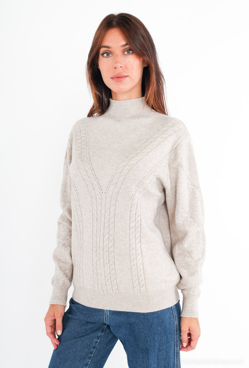 Wholesaler Dix-onze - Oversized v-neck sweater