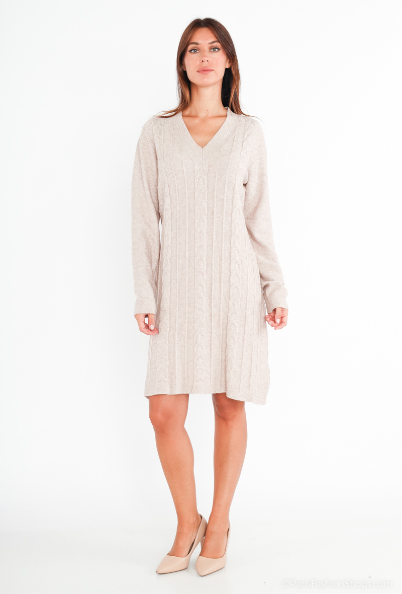 Wholesaler Dix-onze - Oversized v-neck sweater
