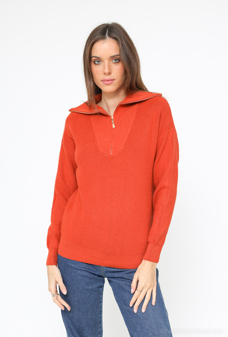 Wholesaler Dix-onze - Oversized v-neck sweater
