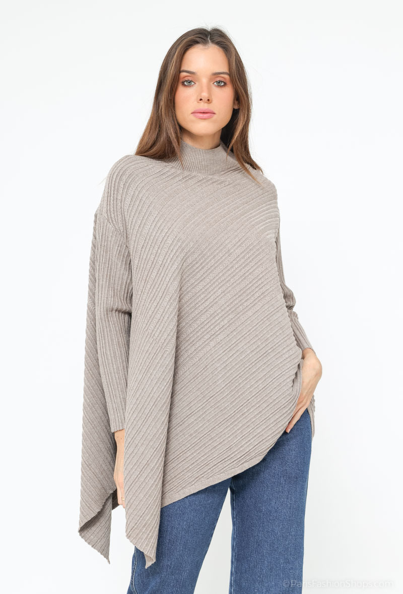 Wholesaler Dix-onze - Oversized v-neck sweater