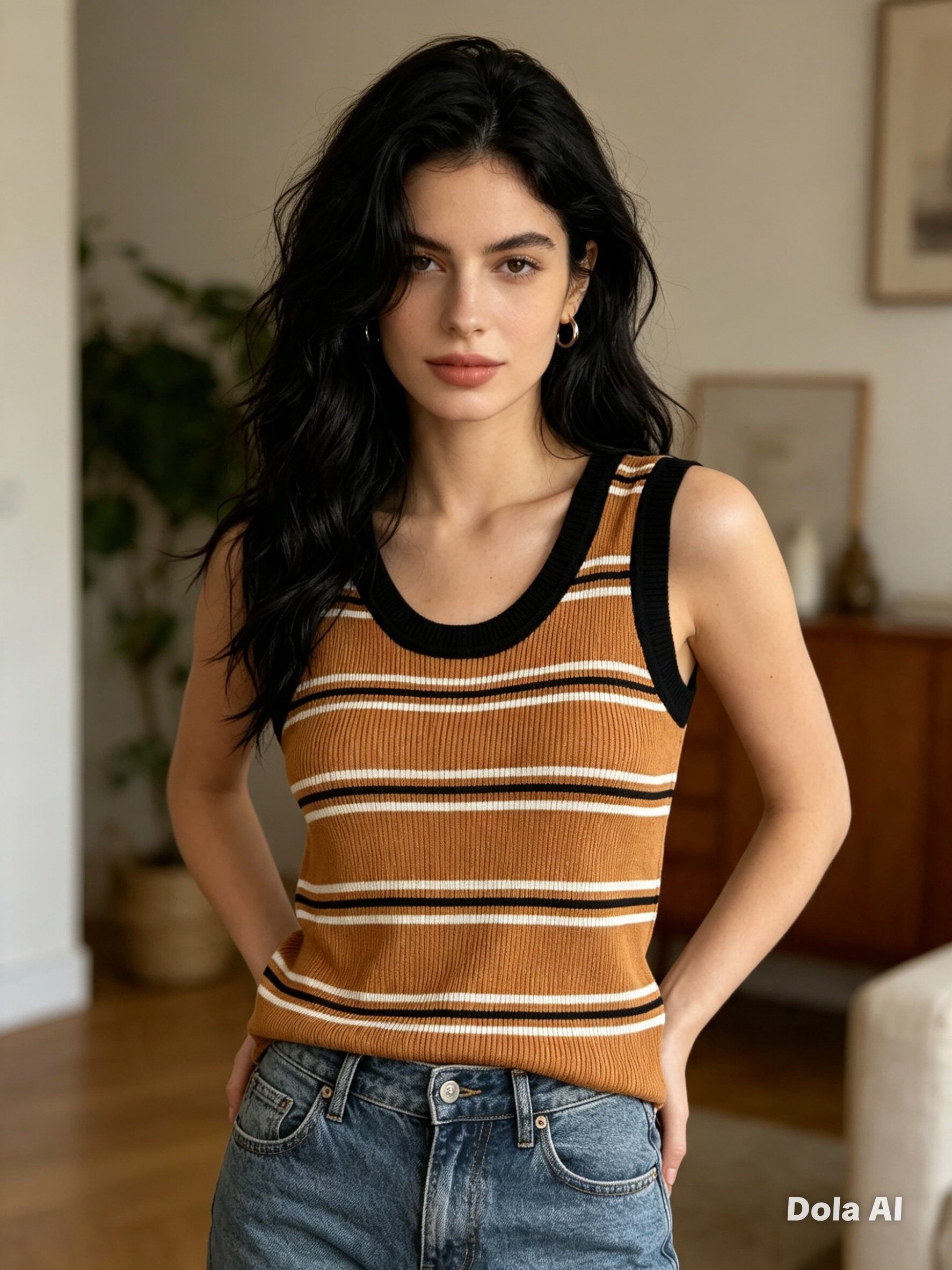 Wholesaler Dix-onze - Sleeveless round-neck top