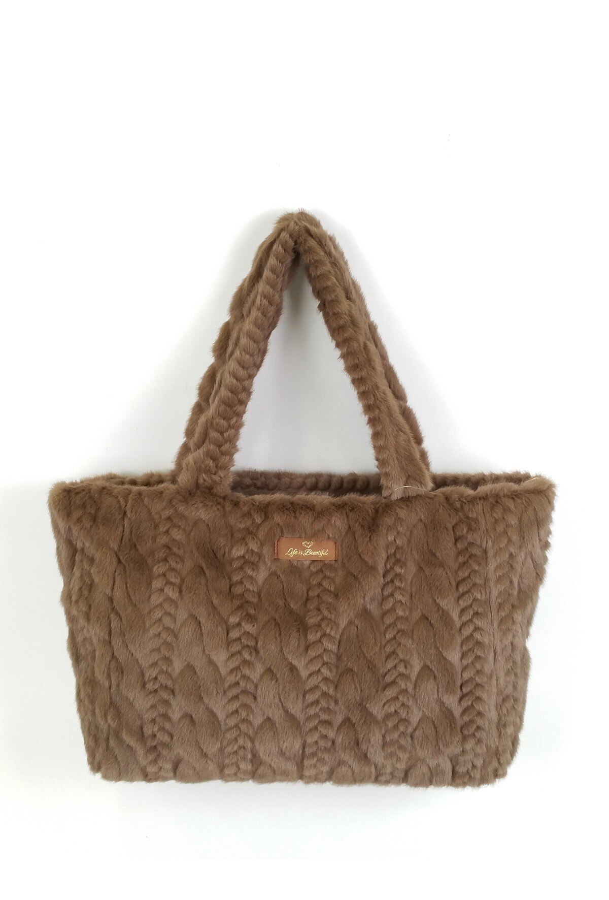 Wholesaler Dollibag - Faux fur shopping bag