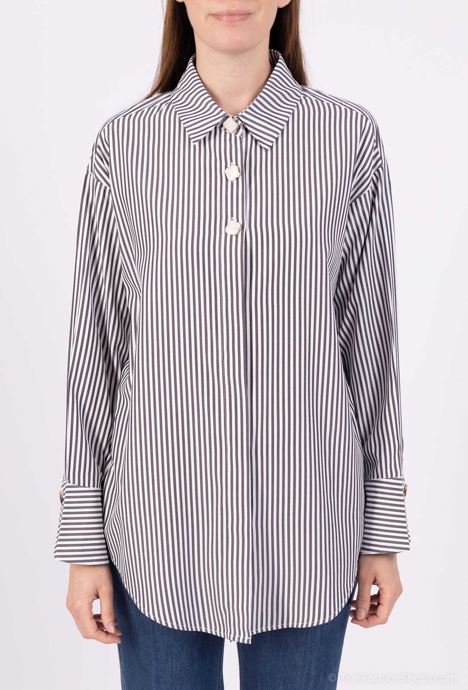 Grossiste Dolssaci - Chemise Rayée