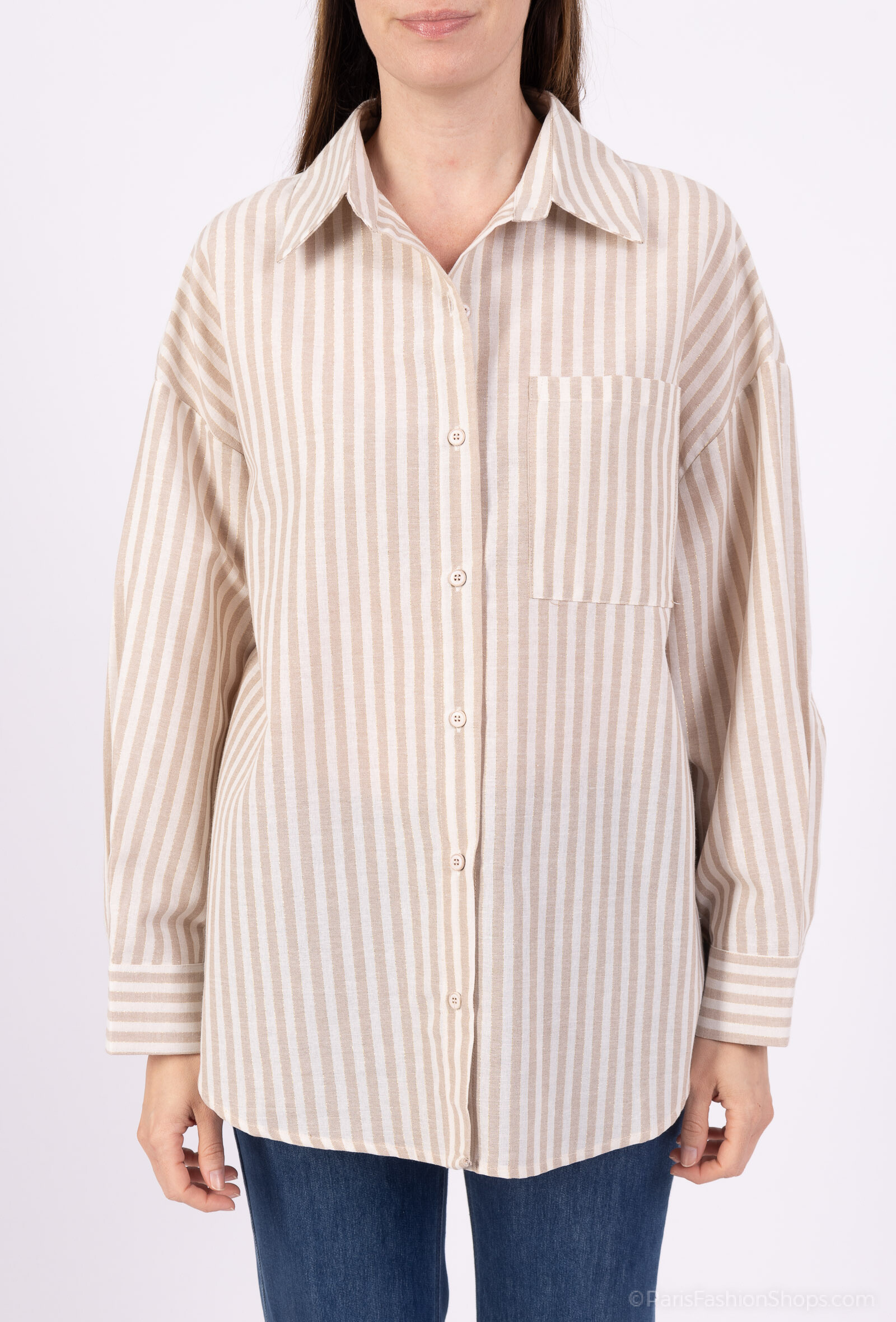 Grossiste Dolssaci - Chemise Rayée