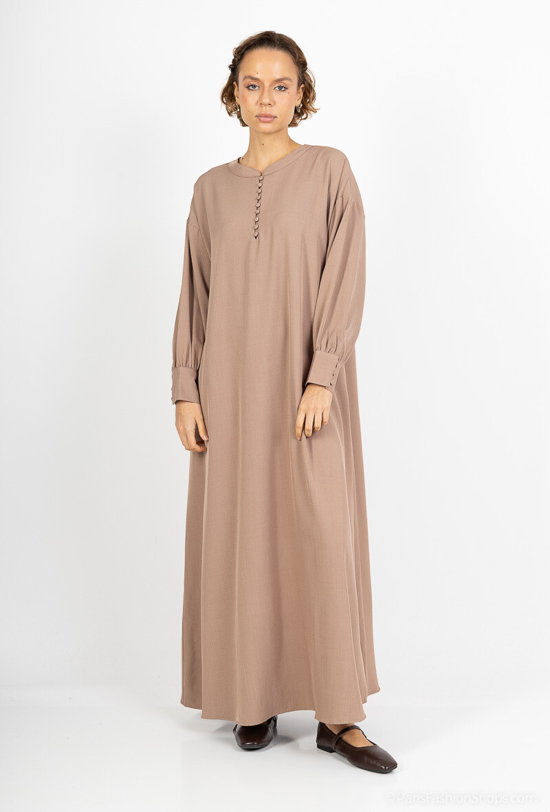 Wholesaler Dolssaci - Plain dress with buttons
