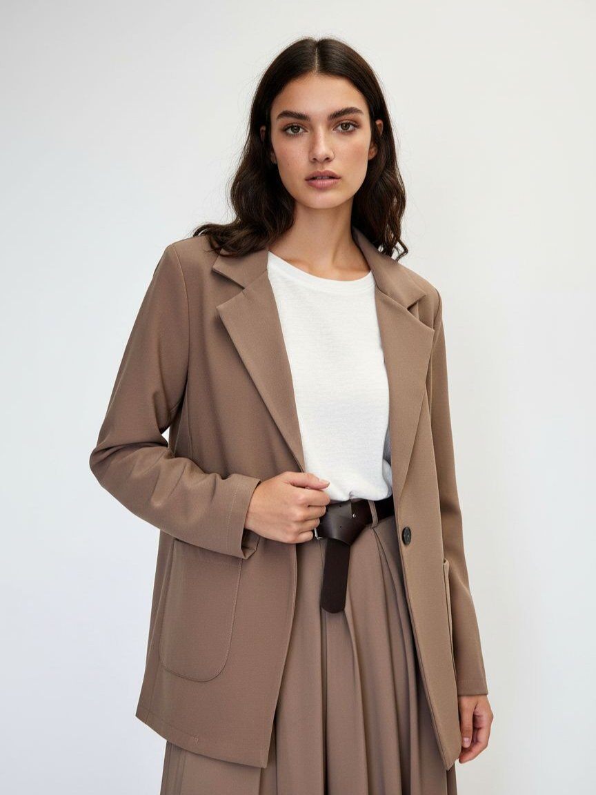 Wholesaler DOREMI - Lightweight single-breasted blazer