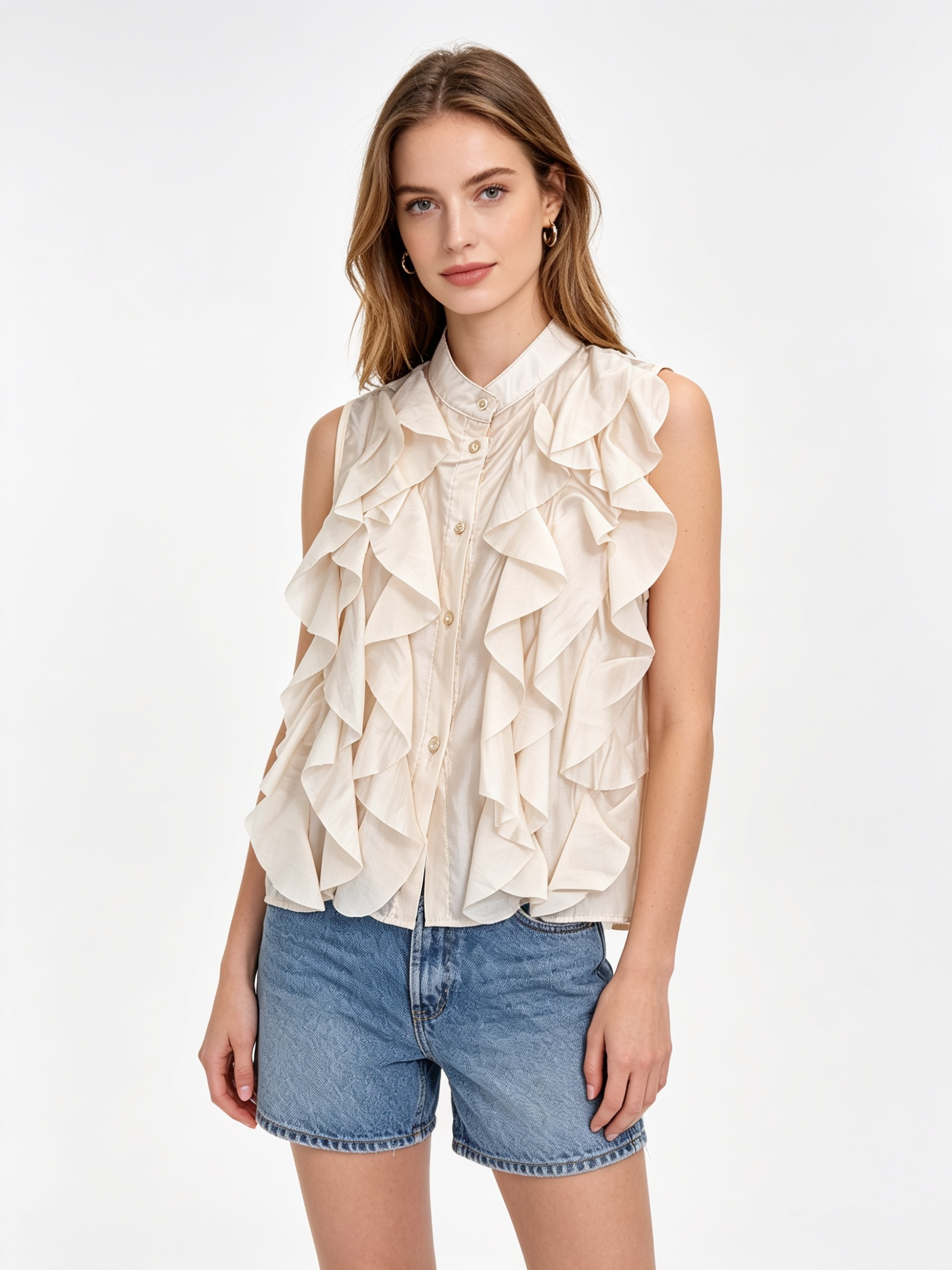 Wholesaler DOREMI - Ruffled blouse