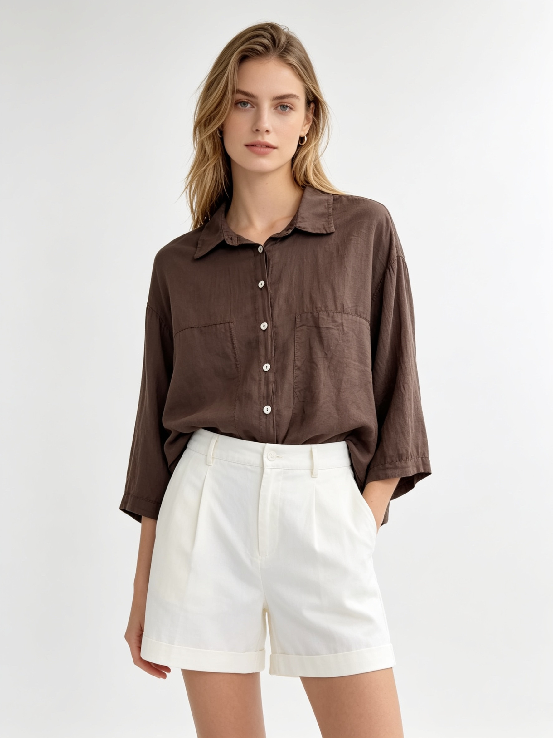 Mayorista DOREMI - Blusa de muselina de algodón