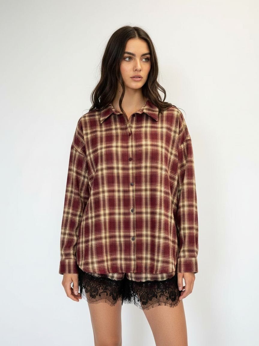 Wholesaler DOREMI - Oversized shirt with a relaxed fit