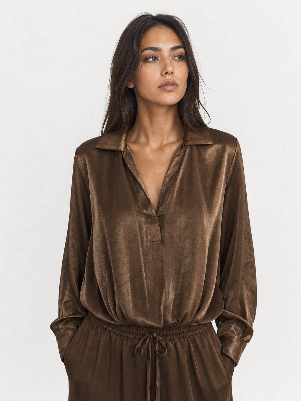 Wholesaler DOREMI - Satin blouse