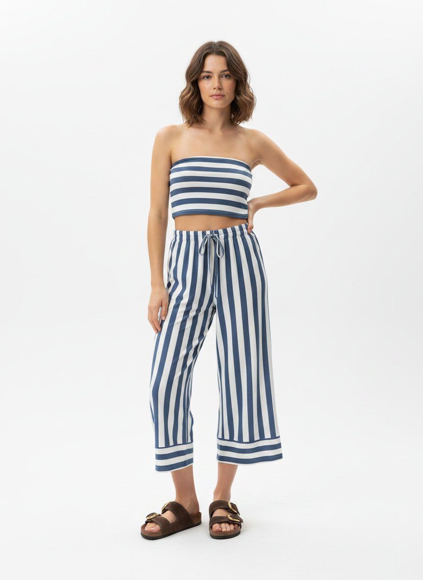 Wholesaler DOREMI - Viscose set top and trousers
