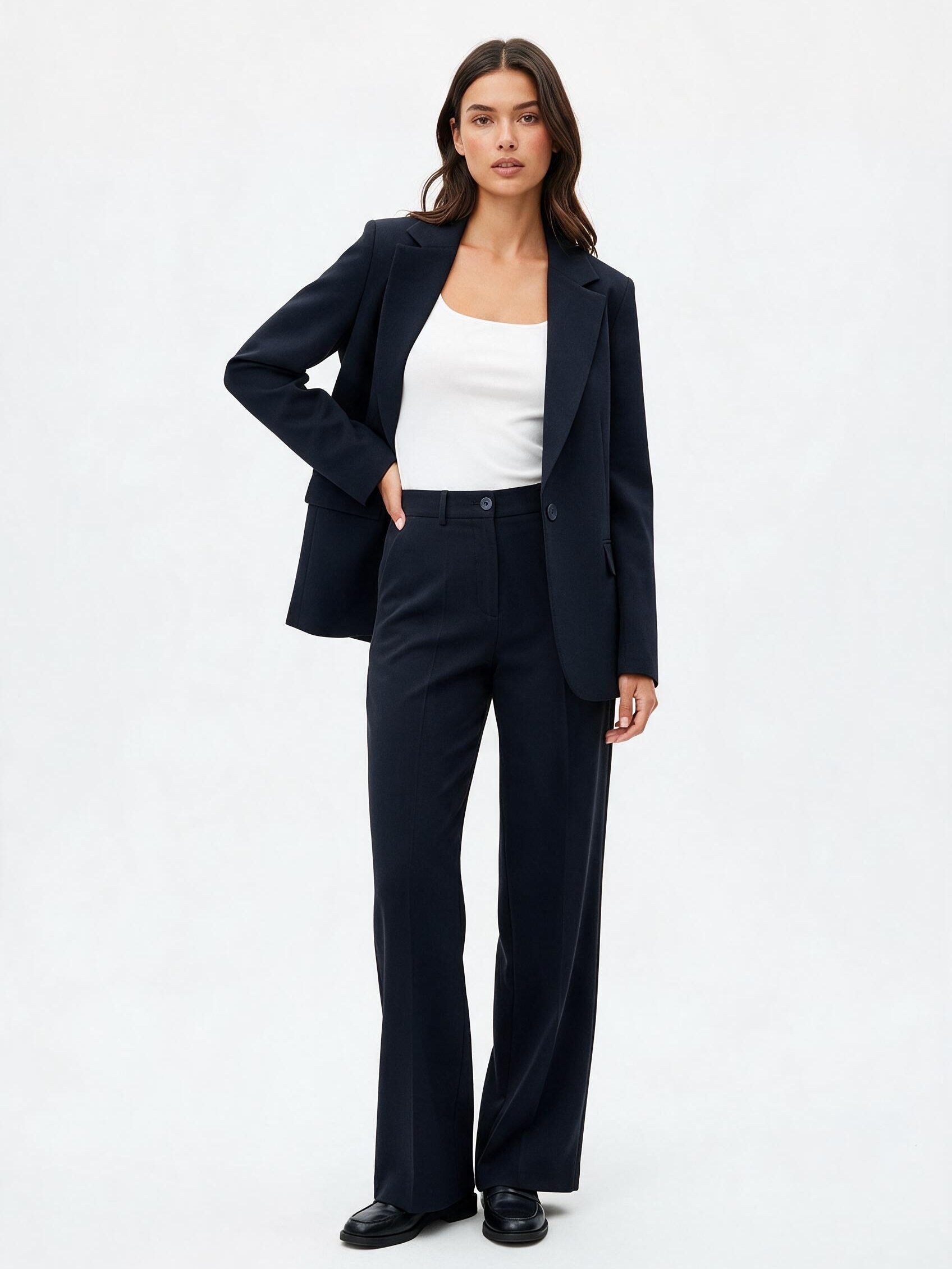 Wholesaler DOREMI - FABRIC BLAZER AND TROUSER SET