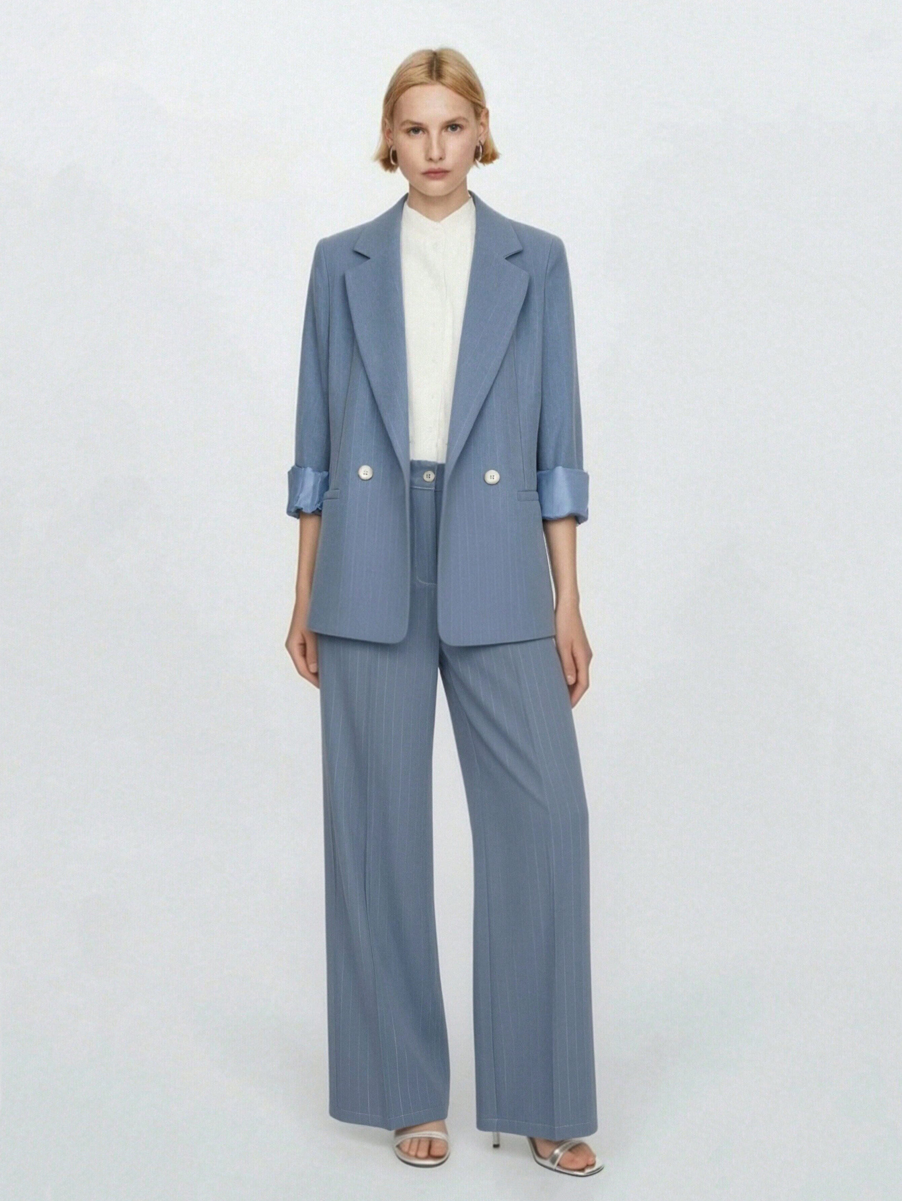 Grossista DOREMI - COMPLETO BLAZER E PANTALONI IN TESSUTO