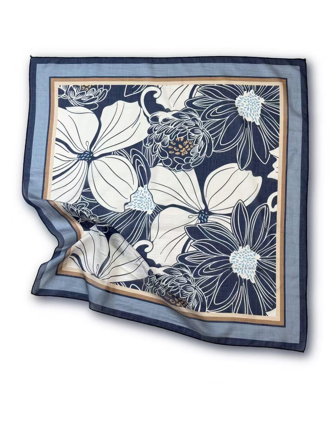 Wholesaler DOREMI - FLORAL PRINT SCARF