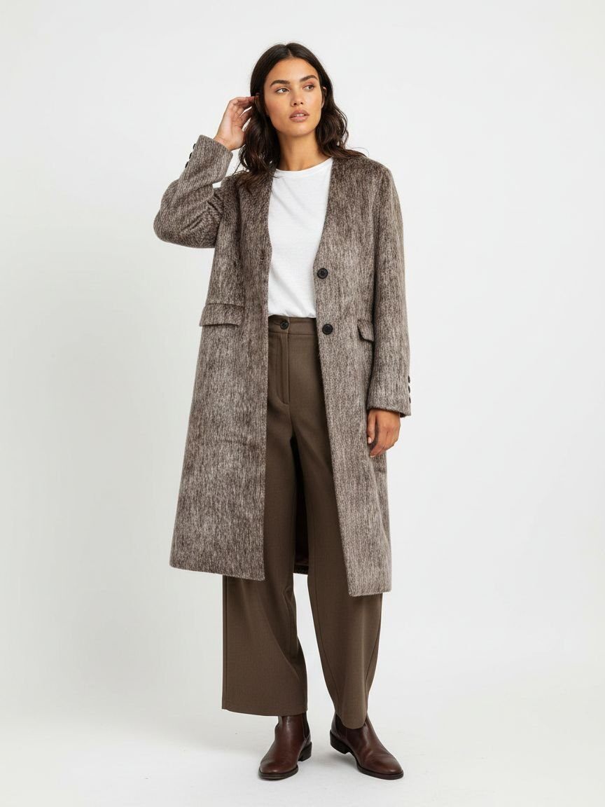Wholesaler DOREMI - Long single-breasted coat
