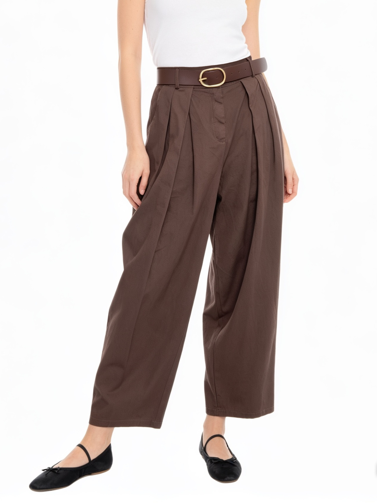 Wholesaler DOREMI - Cotton balloon pants with belt