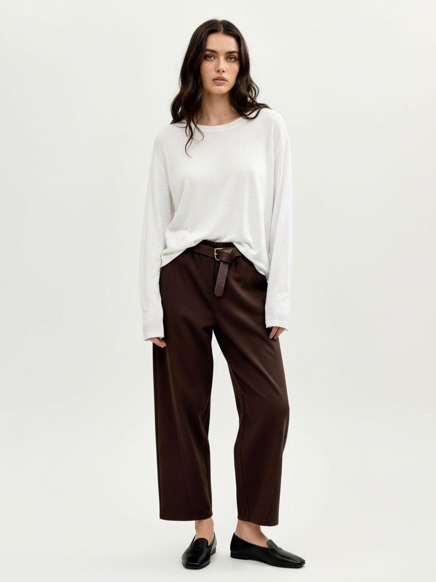 Wholesaler DOREMI - Barrel pants with belt
