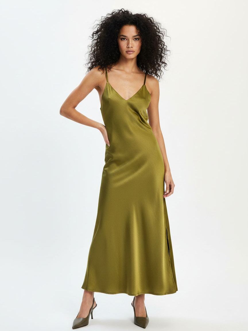 Wholesaler DOREMI - Long satin dress