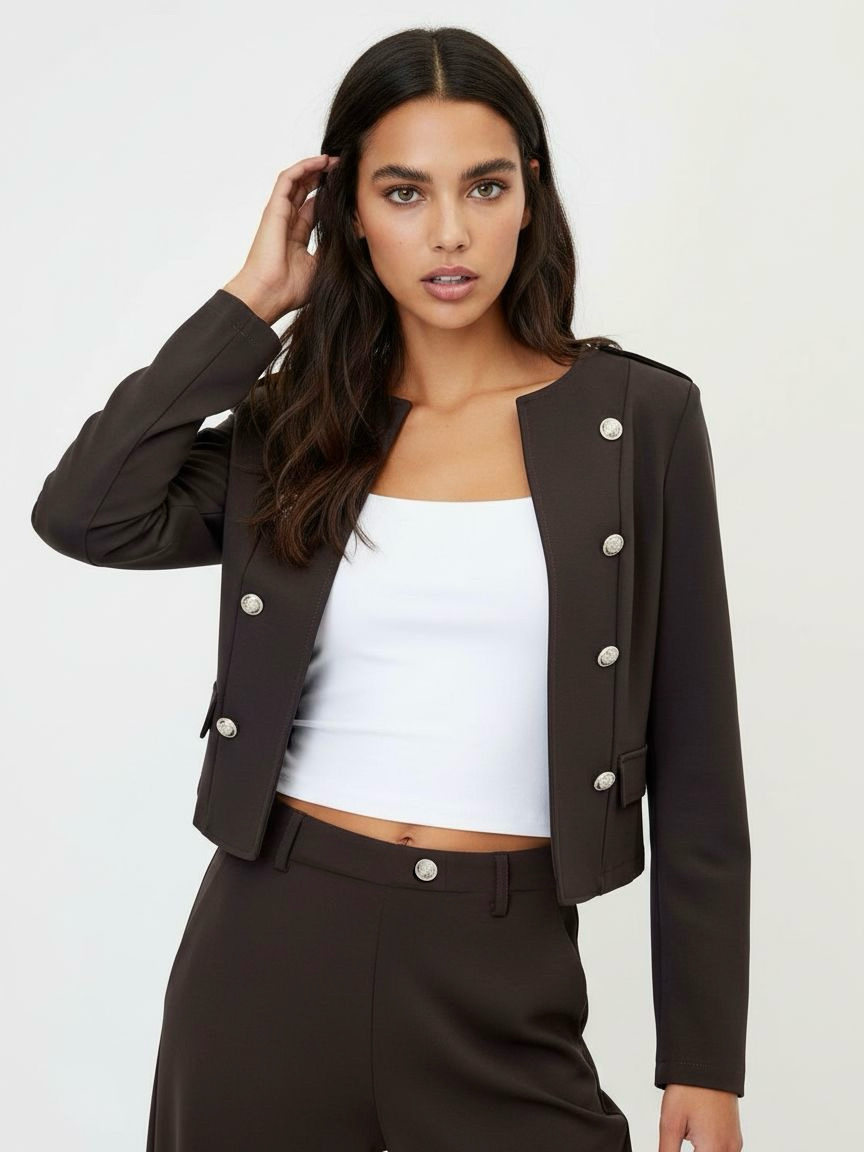 Wholesaler DOREMI - Napoleon Jacket in Milan stitch