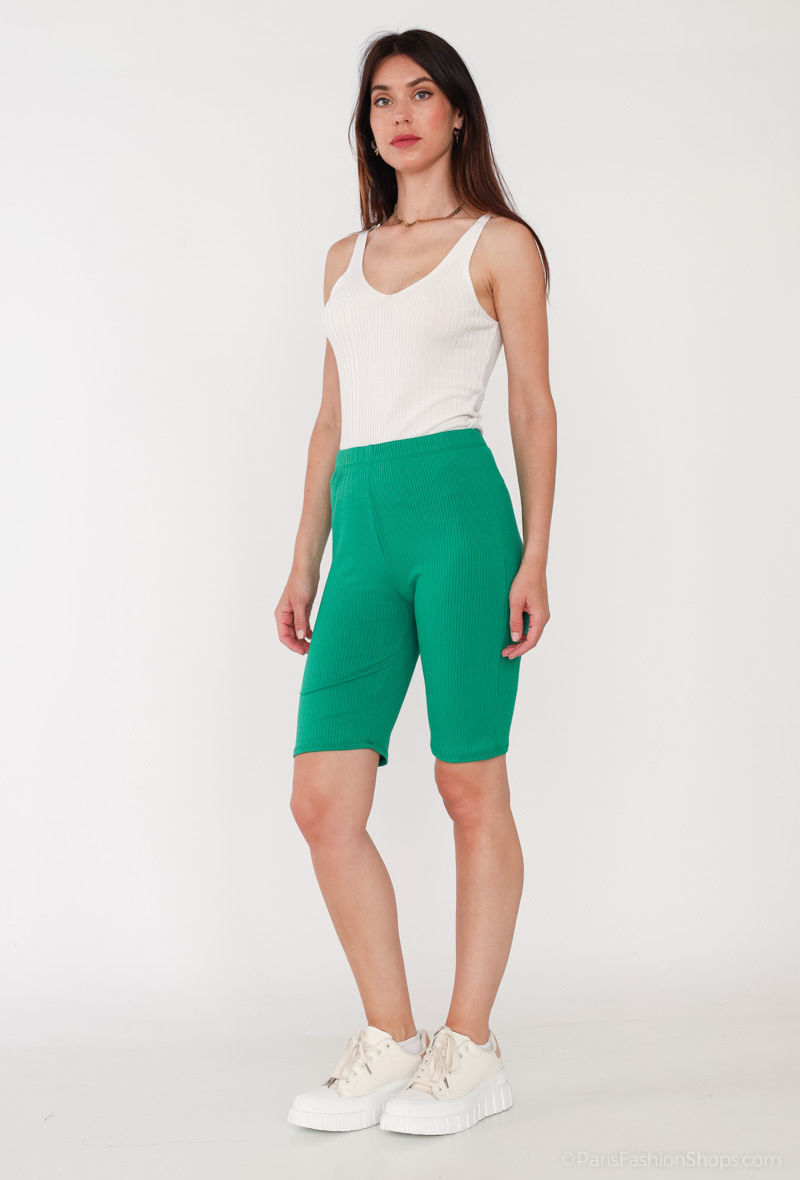 Wholesaler E.DIVA - Ribbed cycling leggings