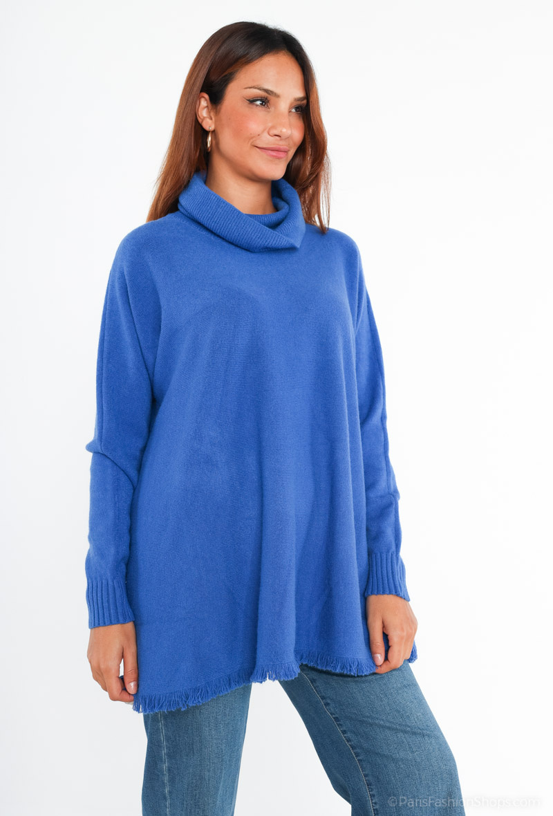 Wholesaler E.DIVA - Sweater with shawl collar
