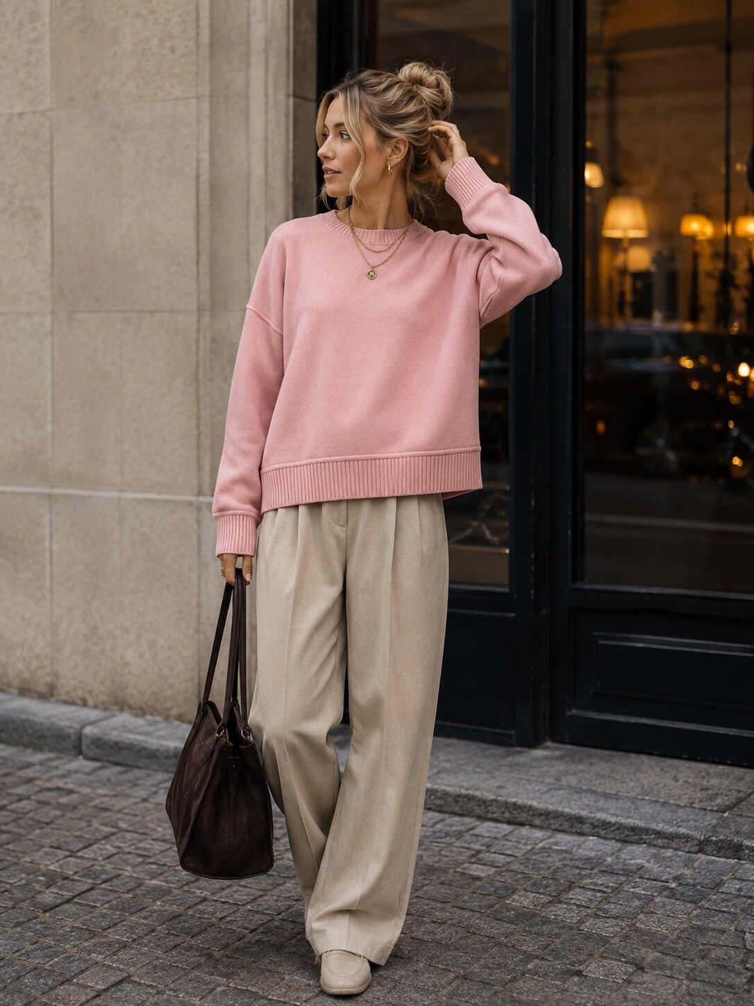 Grossiste E.DIVA - Pull oversize uni femme