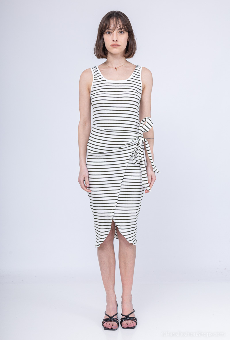 Wholesaler E.DIVA - Marinated One Shoulder Bodycon Dress