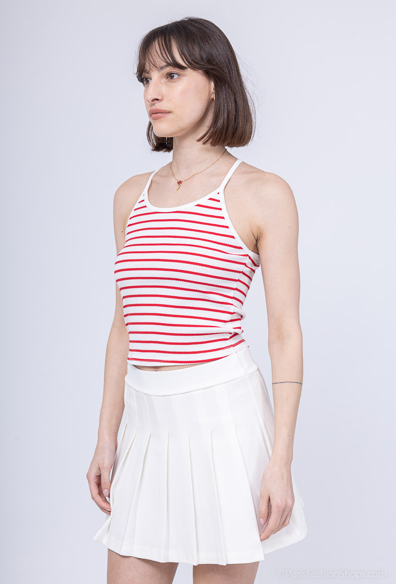 Wholesaler E.DIVA - Marinated tank top with bra