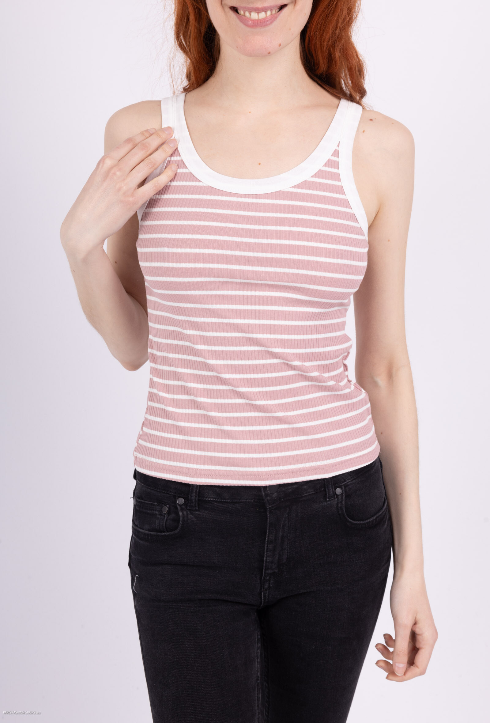 Wholesaler E.DIVA - Boat/ bare shoulder collar dress