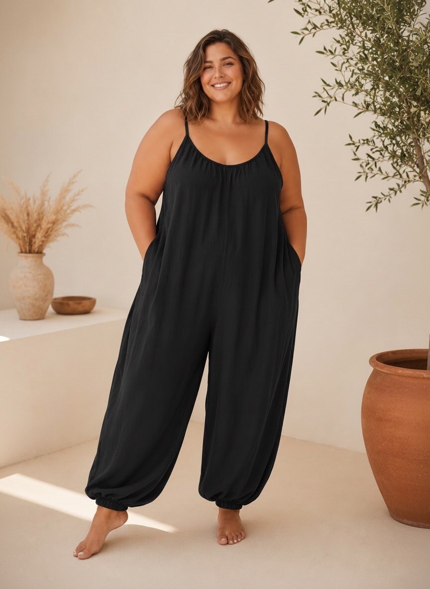 Grossiste E&F - COMBIPANTALON UNI BRETELLE RESSERRER EN BAS