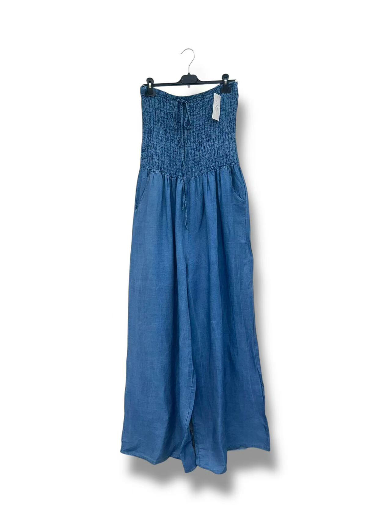 Grossiste E&F - COMBIPANTALON EN JEANS