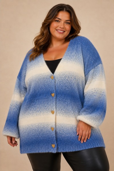 Mayorista E&F - CHALECO TIE-DYE CON BOTONES EN FORMA DE CORAZÓN Mayorista E&F - CHALECO TIE-DYE CON BOTONES EN FORMA DE CORAZÓN