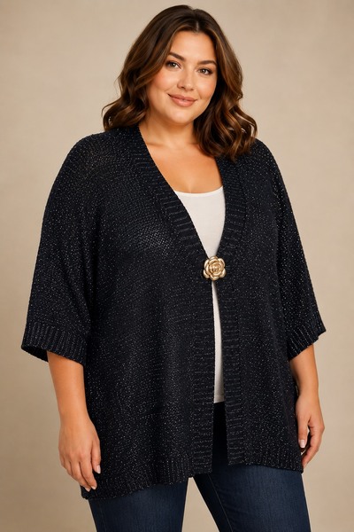 Mayorista E&F - Cárdigan de Lurex Mayorista E&F - Cárdigan de Lurex