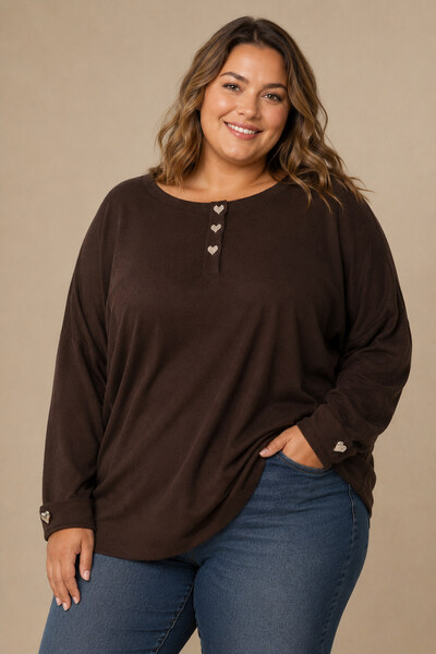Grossista E&F - MAGLIONE LISA CON CUORI Grossista E&F - MAGLIONE LISA CON CUORI