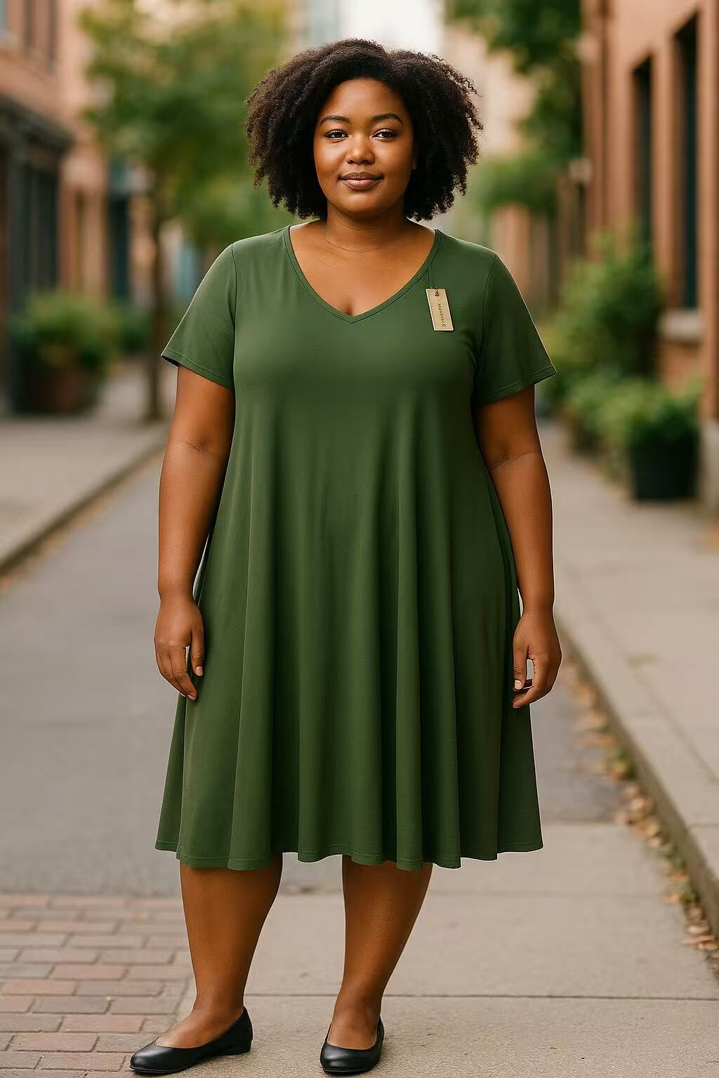 Grossiste E&F - ROBE AVEC UN COLLIER
