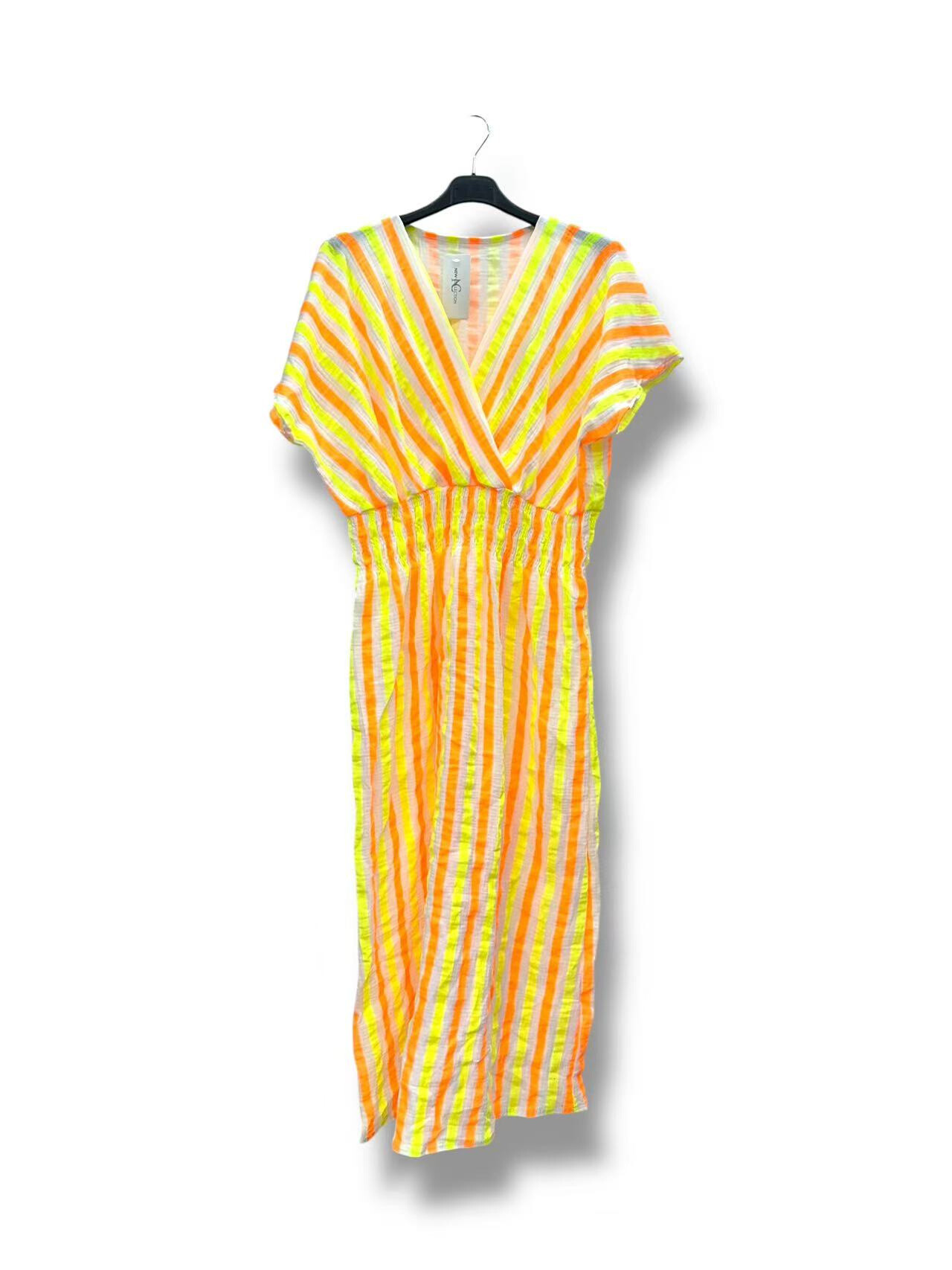 Großhändler E&F - BAUMWOLLGAZE-KLEID