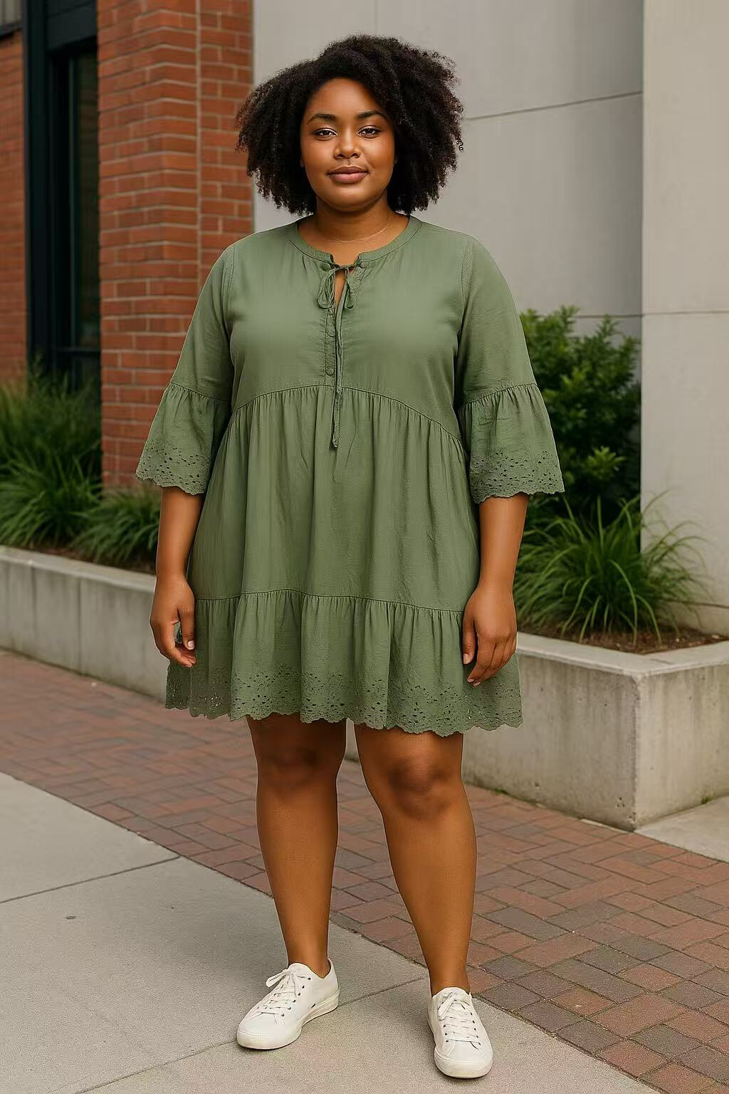 Wholesaler E&F - PLEATED DRESS