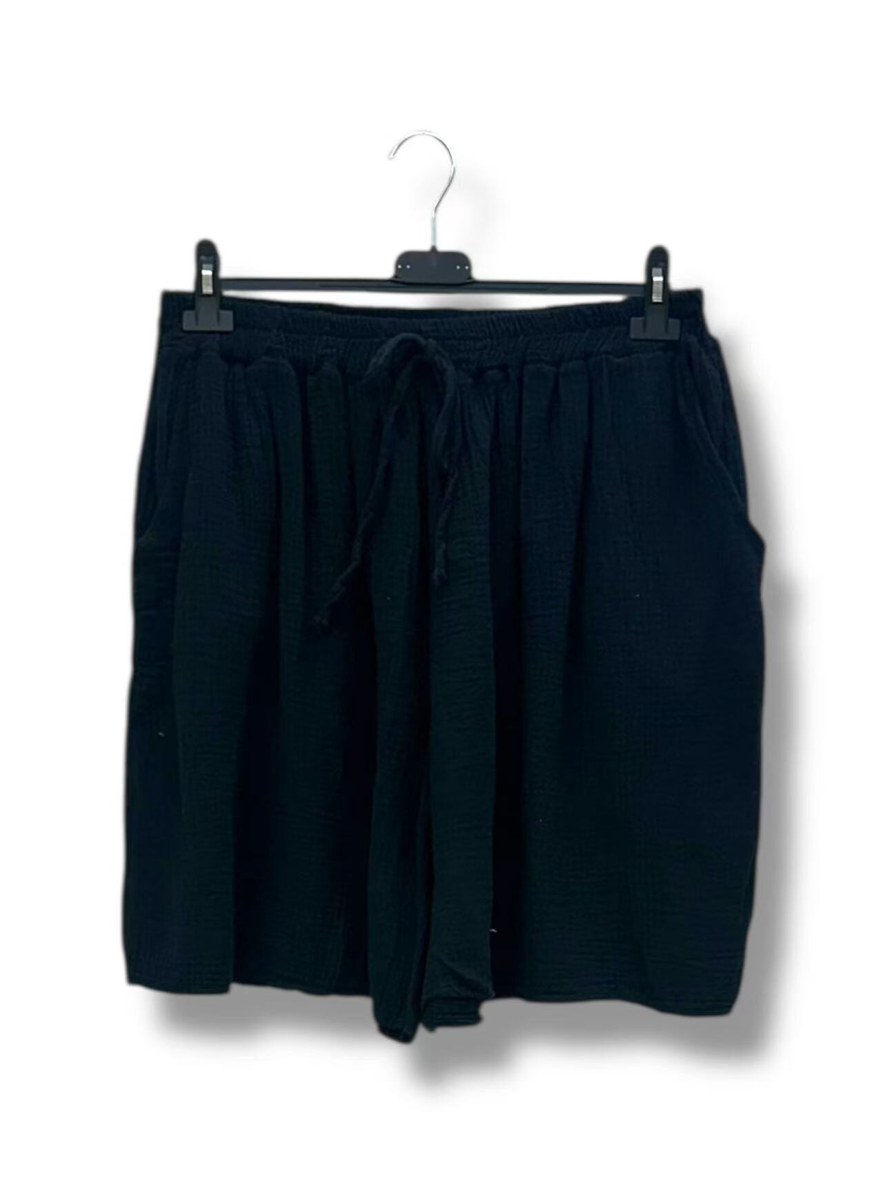 Großhändler E&F - Baumwollgasshorts