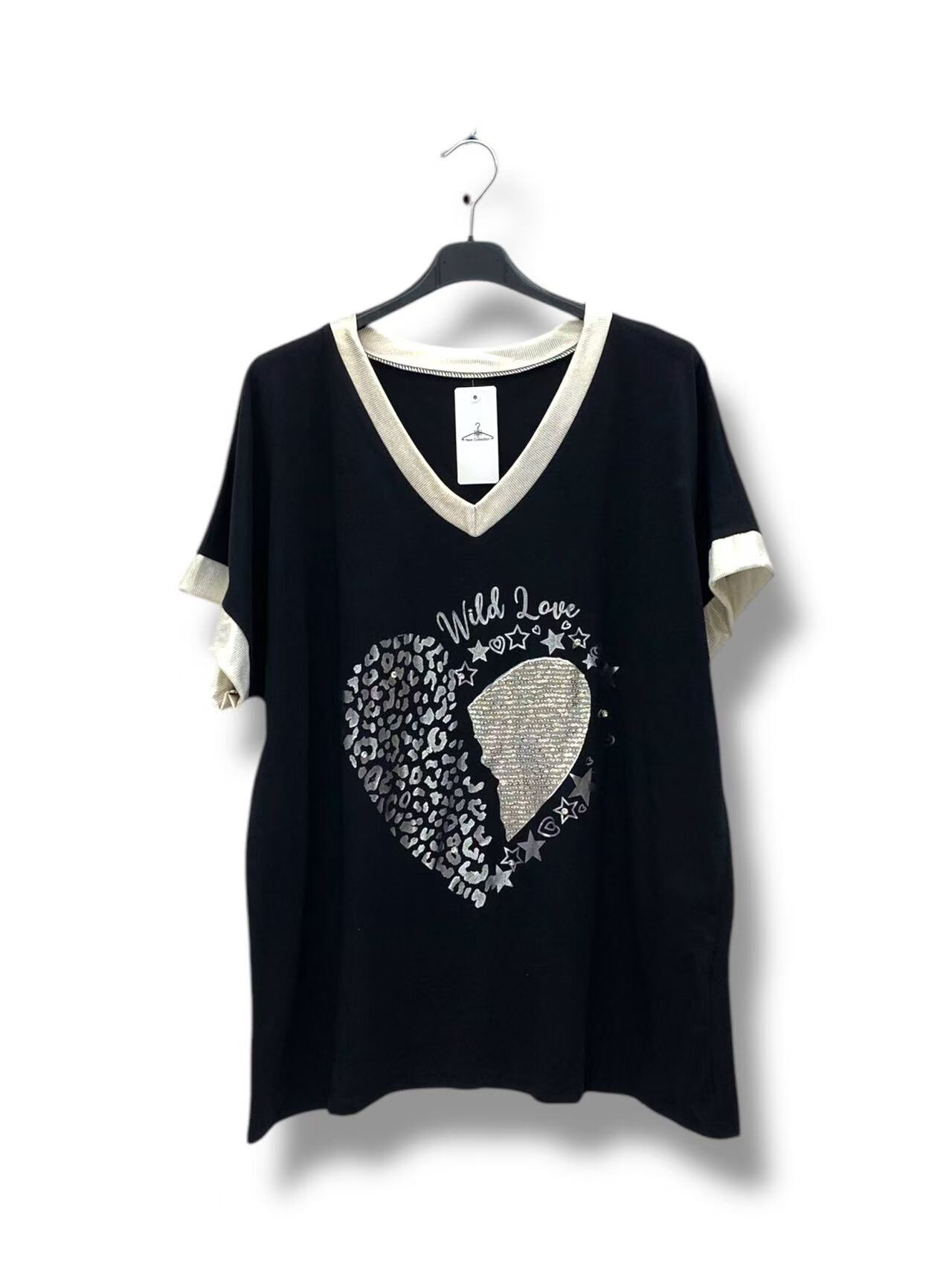Grossiste E&F - TSHIRT COEUR
